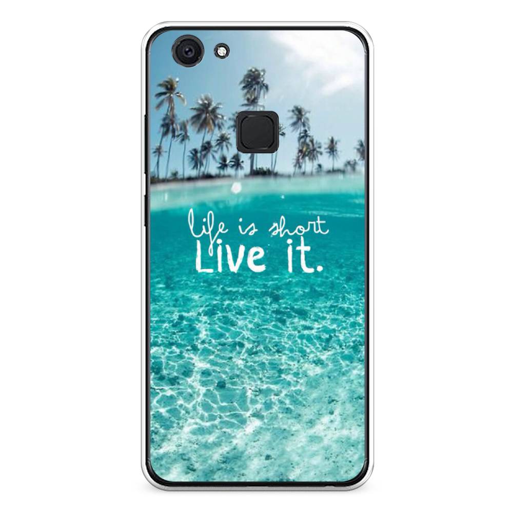 

Чехол Awog на Vivo V7 "Live it", Разноцветный, 260450-7