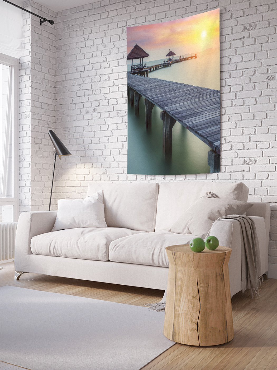 

Вертикальное фотопанно на стену JoyArty Морские тропы 150x200 см, Морские тропы