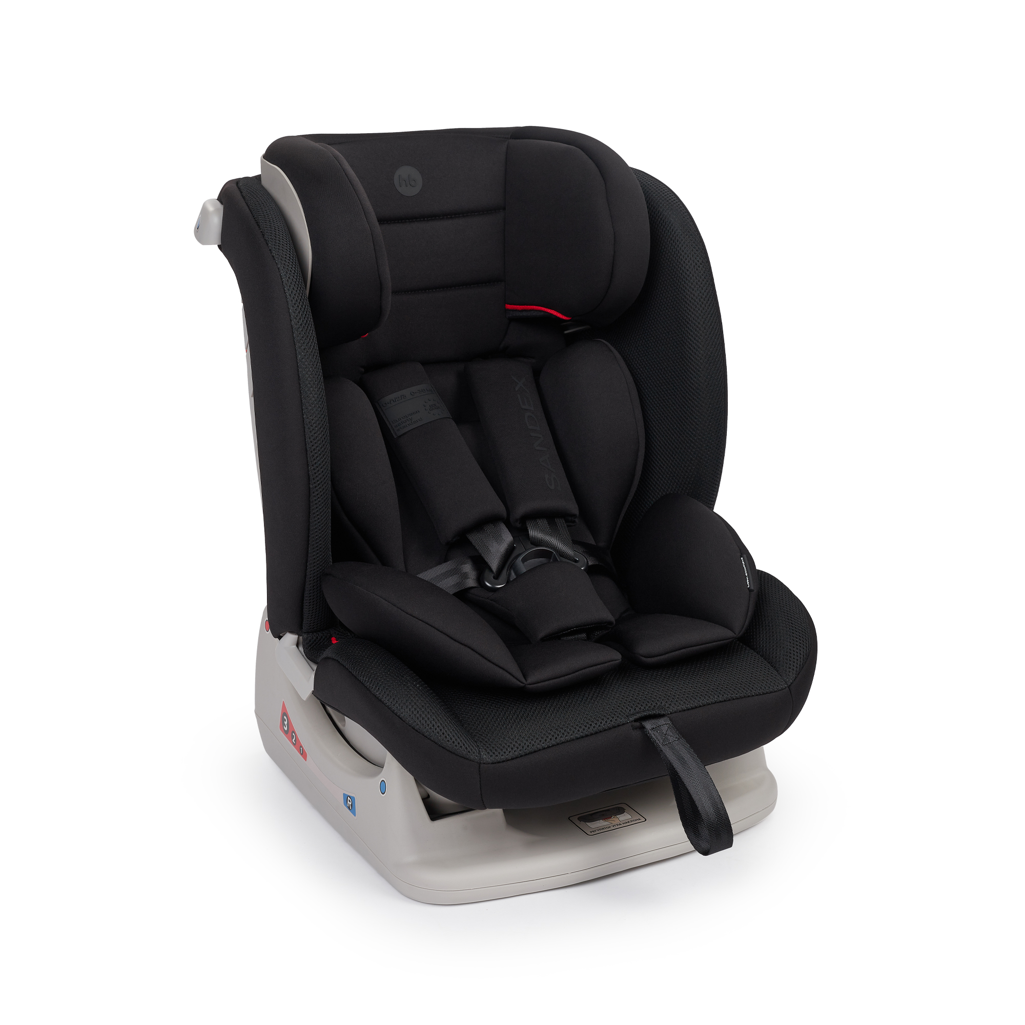 

Автокресло Happy Baby Sandex цв.черный гр.0/1/2/3, Sandex