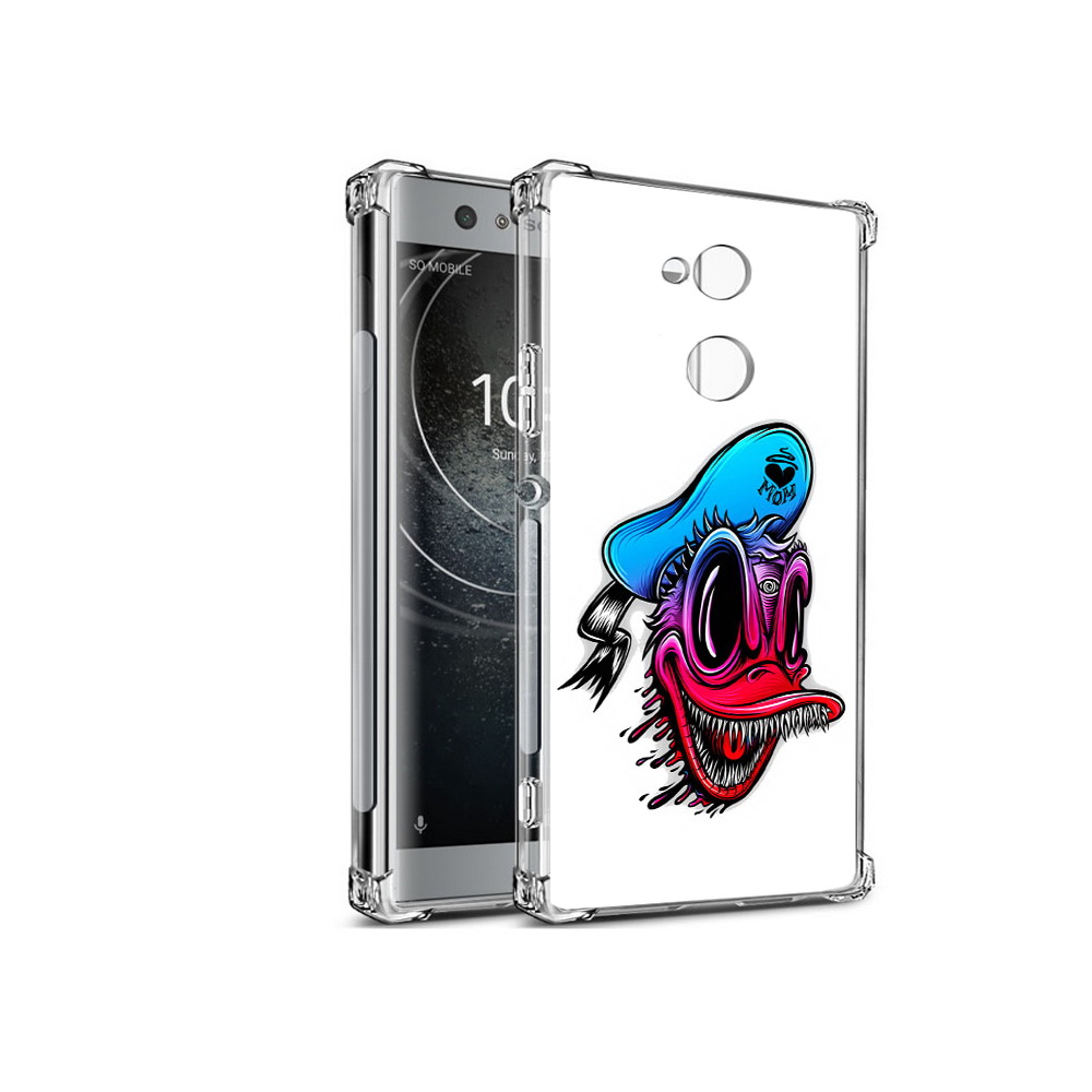 

Чехол MyPads Tocco для Sony Xperia XA2 Дональд (PT99627.238.71), Прозрачный, Tocco