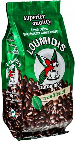 

Кофе натуральный молотый LOUMIDIS PAPAGALOS 96г