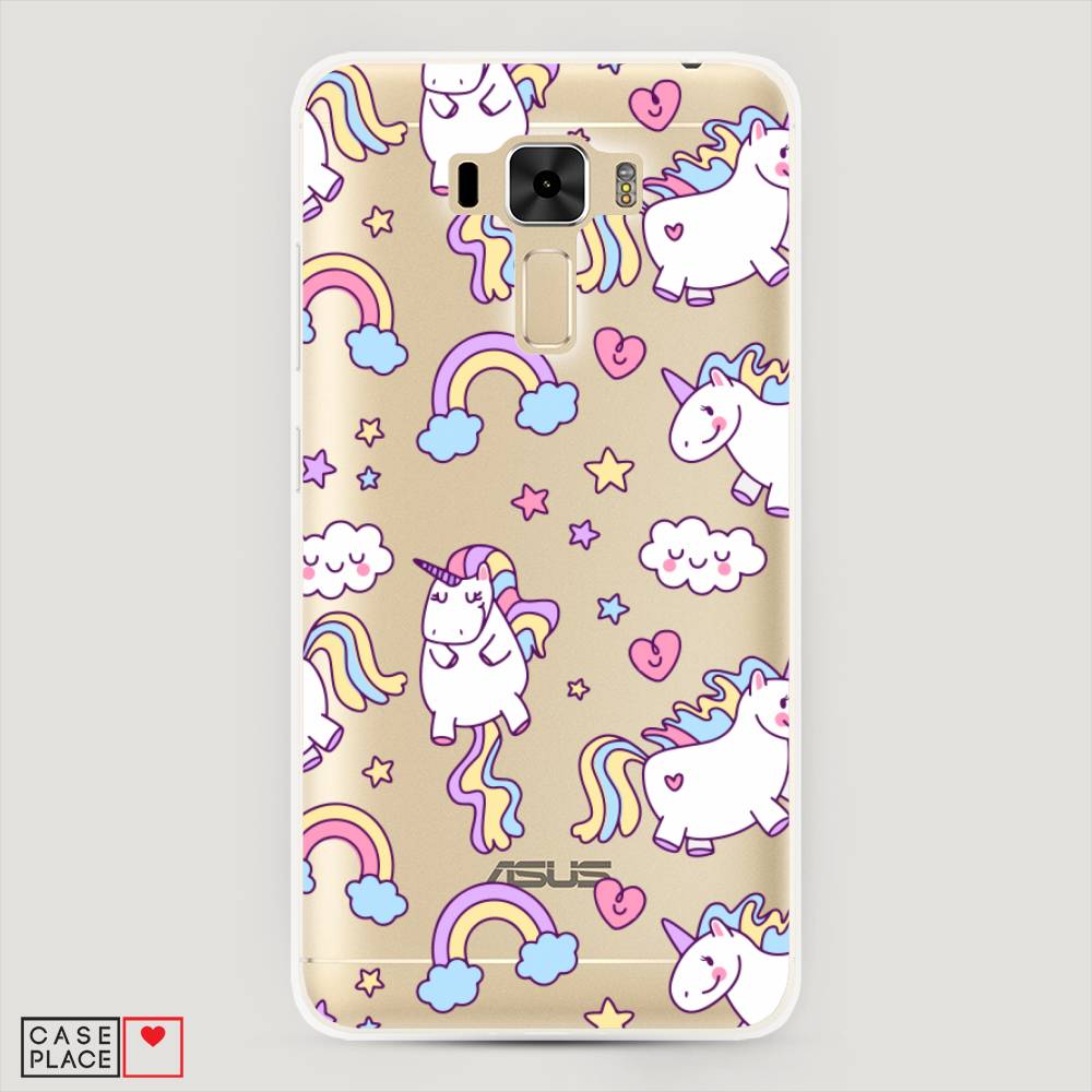 фото Чехол awog "sweet unicorns dreams" для asus zenfone 3 laser zc551kl