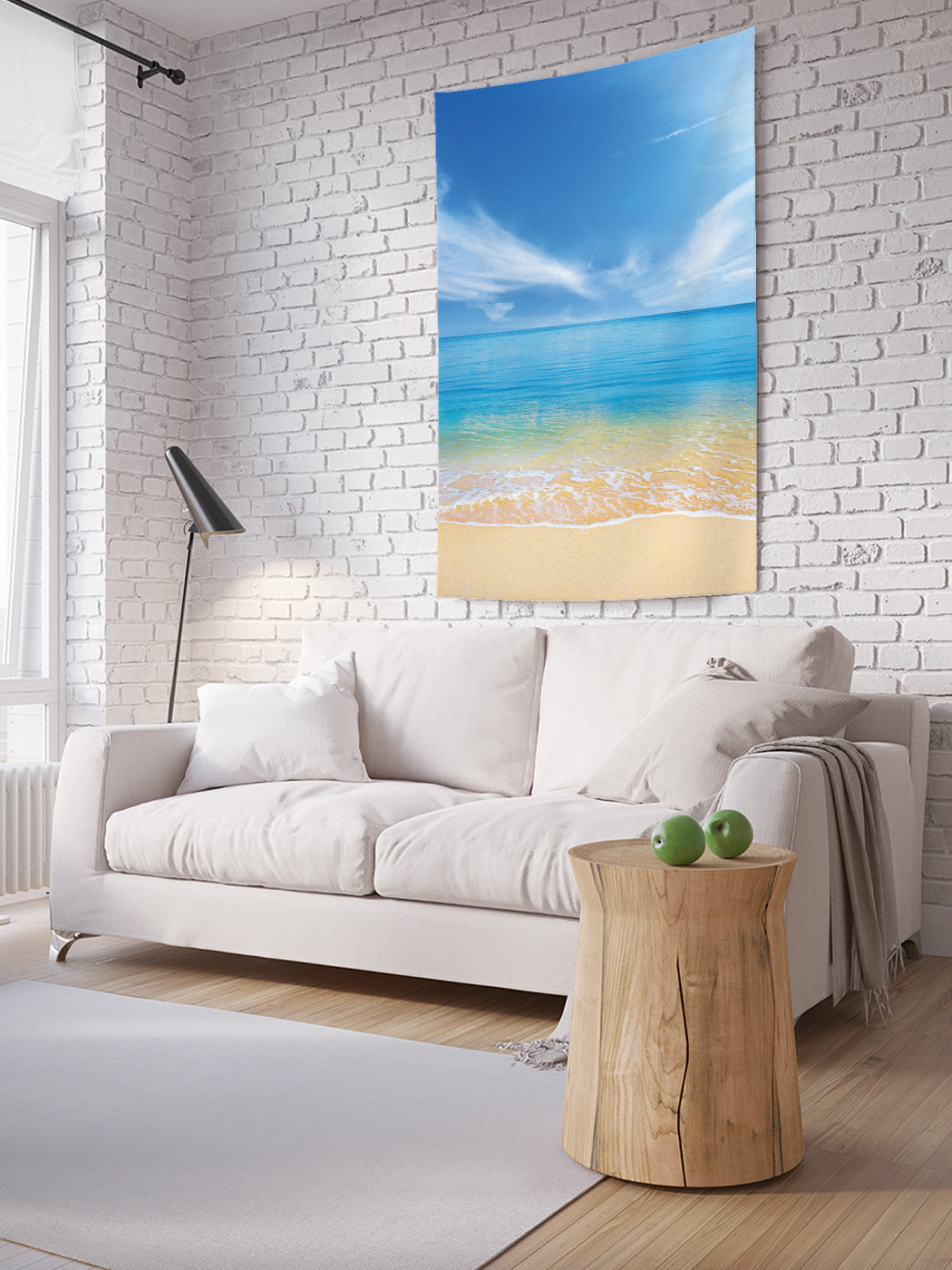 

Вертикальное фотопанно на стену JoyArty Морская гладь 150x200 см, Морская гладь