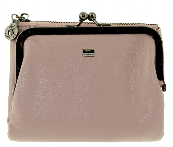 

Кошелек женский NINA FARMINA K 6133 пыльный розовый, K 6133