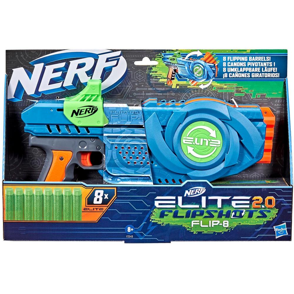 фото Бластер hasbro nerf элит 2.0 флип 8 f2549