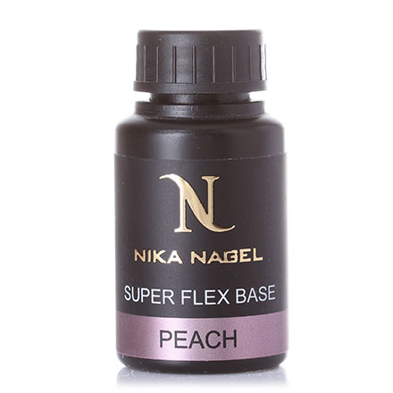 

База Nika Nagel Super Flex Peach 30 мл
