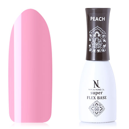 

База Nika Nagel Super Flex Peach 10 мл