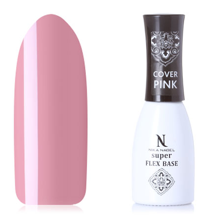 

База Nika Nagel Super Flex Cover Pink 10 мл