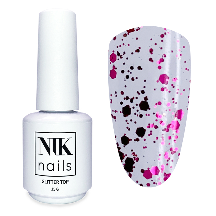 

Топ NIK Nails Confetti №04