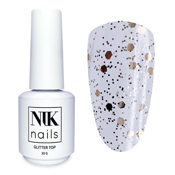 

Топ NIK Nails Confetti №02