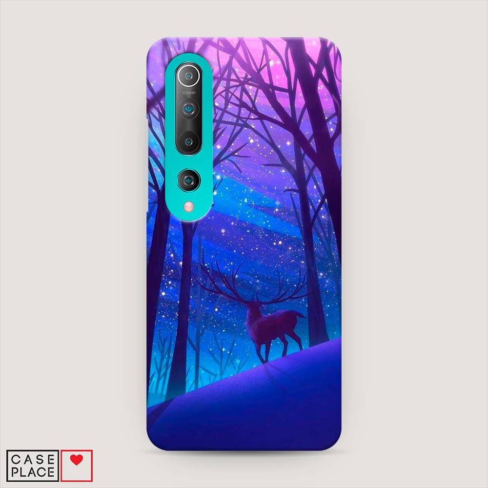 

Пластиковый чехол "Северный олень" на Xiaomi Mi 10 Pro, 37820-1