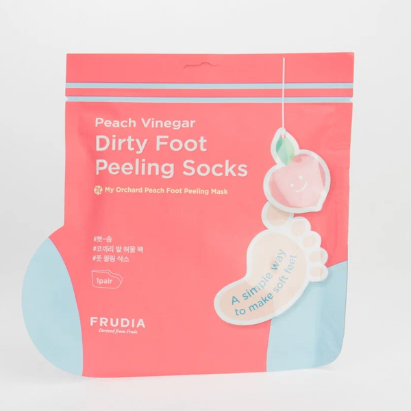 Маска-носочки для ног FRUDIA My Orchard Peach Foot Peeling Mask с ароматом персика 40 г