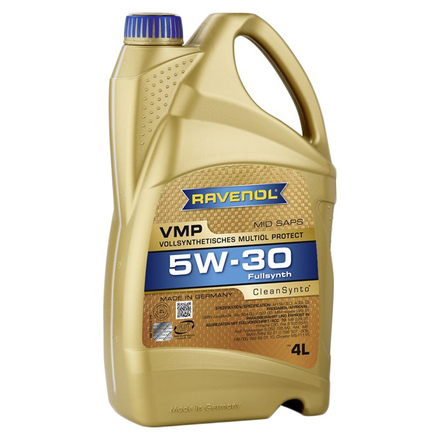 фото Моторное масло ravenol vmp 5w-30 4л