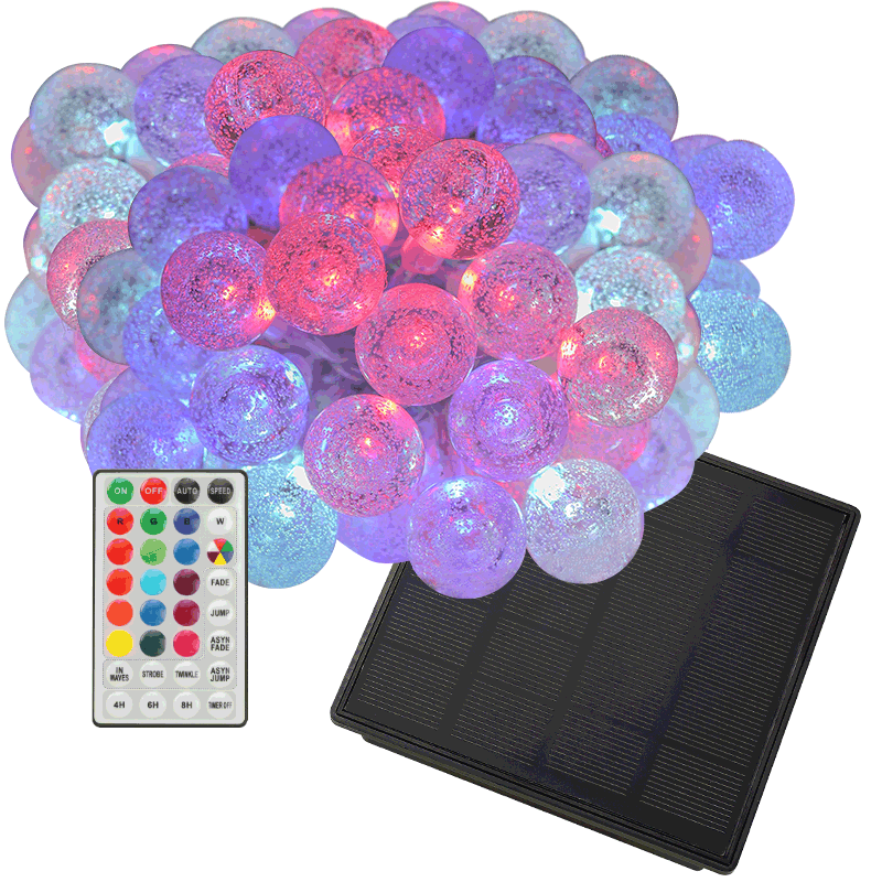 Светодиодная гирлянда на солнечной батарее Jinwu 100LED 16.85m SL1936A-100