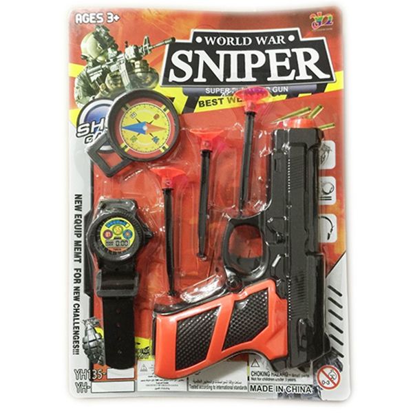 Набор игрушечный Shantou Gepai Sniper, 6 предметов