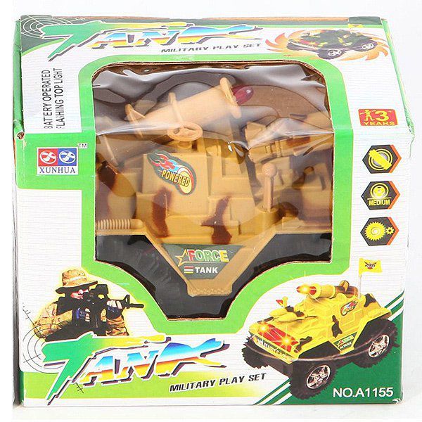 

Машина-перевертыш Tanx свет Shenzhen Toys, Серый