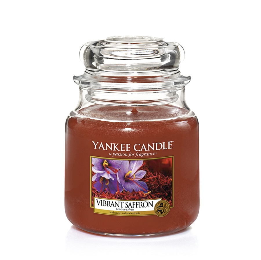 Свеча Yankee Candle Vibrant Saffron Jar Candle