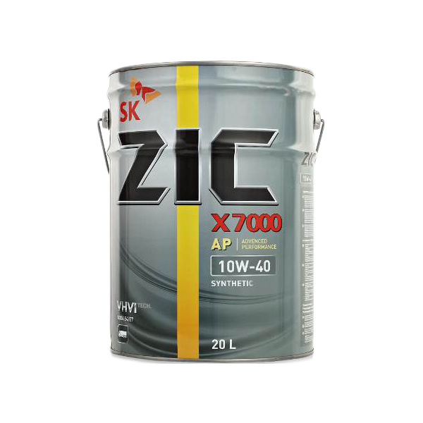 Моторное масло ZIC X7000 AP 10W40 20 л