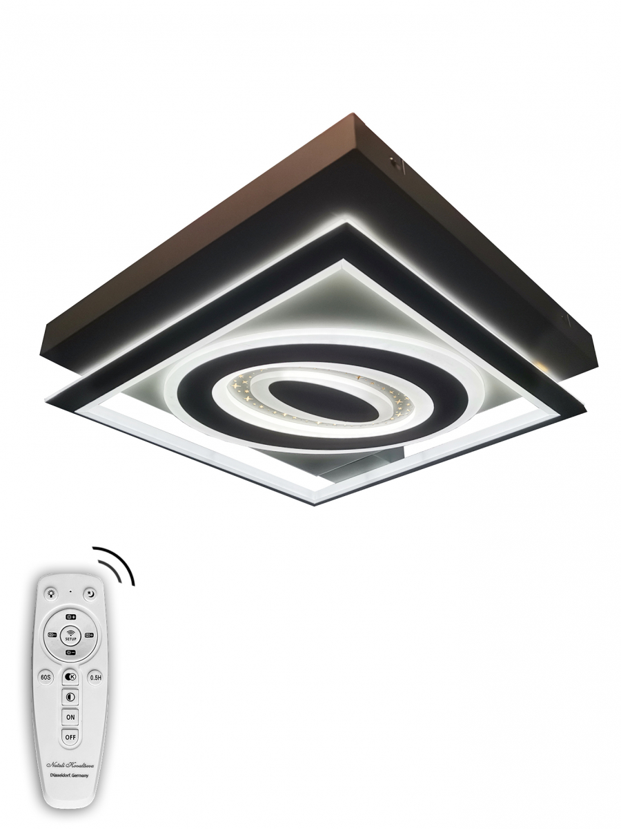 

Светодиодная потолочная люстра белый, LED 90W Natali Kovaltseva 81036/6C
