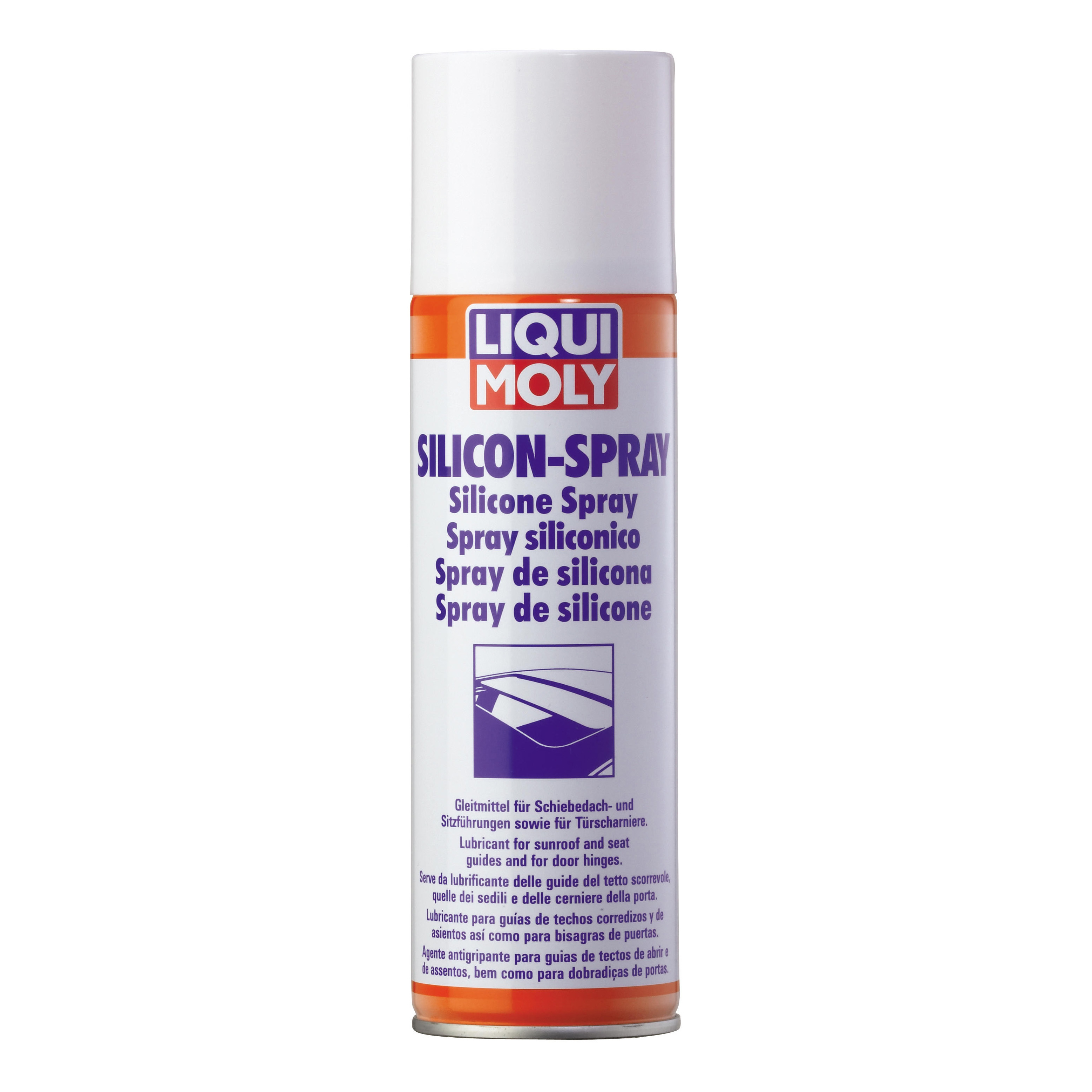 Бесцветная смазка-силикон LIQUI MOLY 3955 Silicon-Spray
