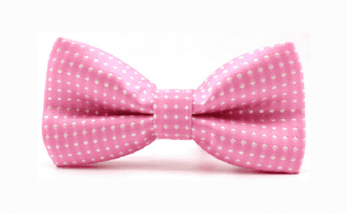 Детский галстук-бабочка 2beMan MGB046 розовый
