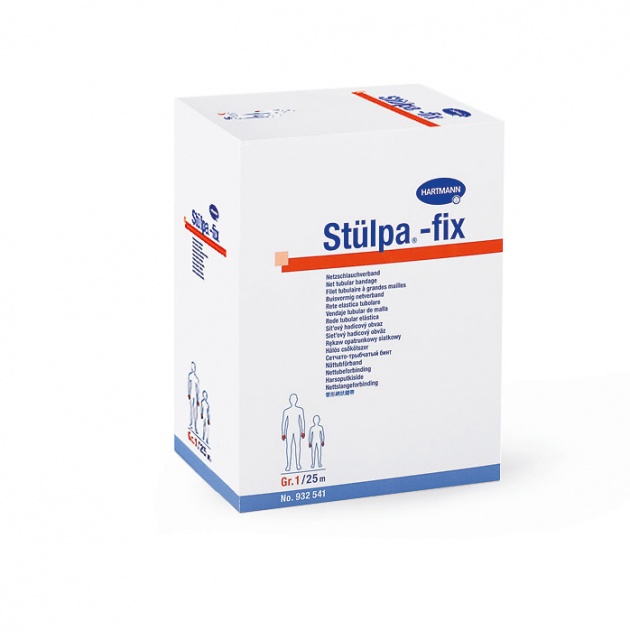 

Бинт трубчатый, сетчатый, № 1, 25 м, белый Stulpa-Fix, 9325412
