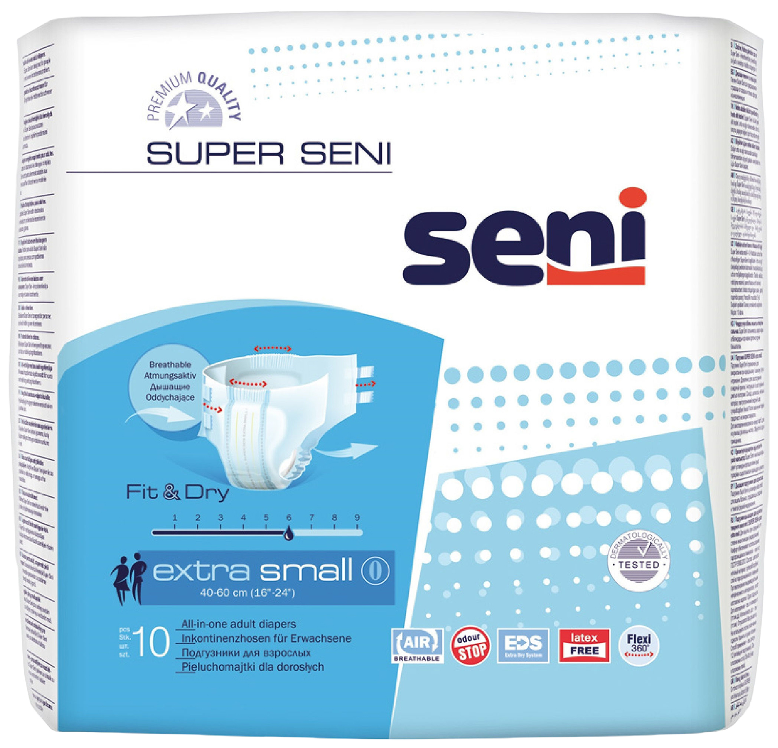 фото Подгузники для взрослых, xs, 10 шт. super seni bella