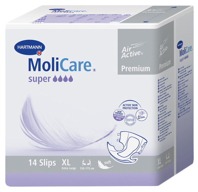 фото Подгузники для взрослых, xl, 14 шт. molicare premium super hartmann