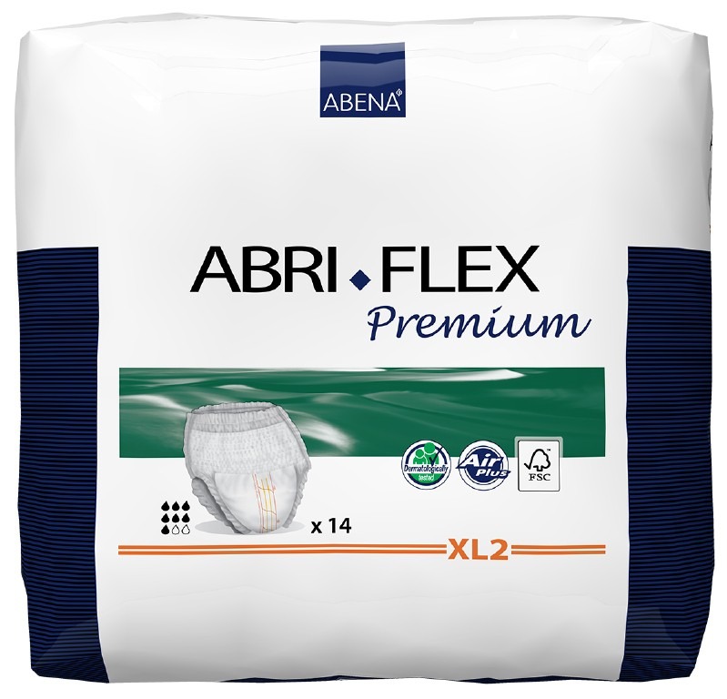 Купить Abri-Flex Premium, Впитывающие трусы для взрослых XL2, 14 шт. Abena Abri-Flex