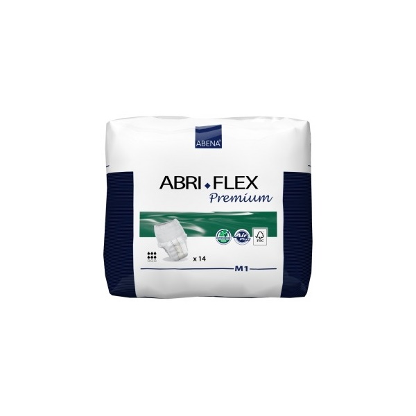 Купить Abri-Flex Premium, Впитывающие трусы для взрослых M1, 14 шт. Abena Abri-Flex