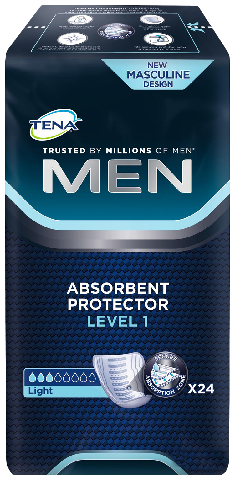 Урологические прокладки для мужчин, 24 шт. Tena Men Level 1