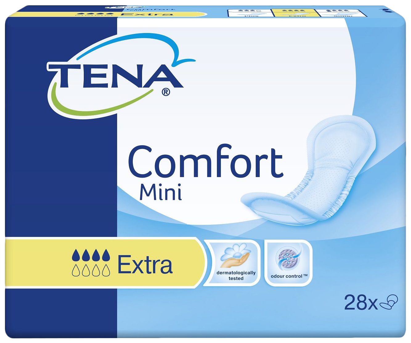 Купить 99-00197413, Урологические прокладки для женщин, 28 шт. Tena Comfort Mini Extra, Essity