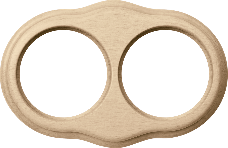 

Рамка для выключателя Werkel WL20-frame-02 a040171 светлый бук