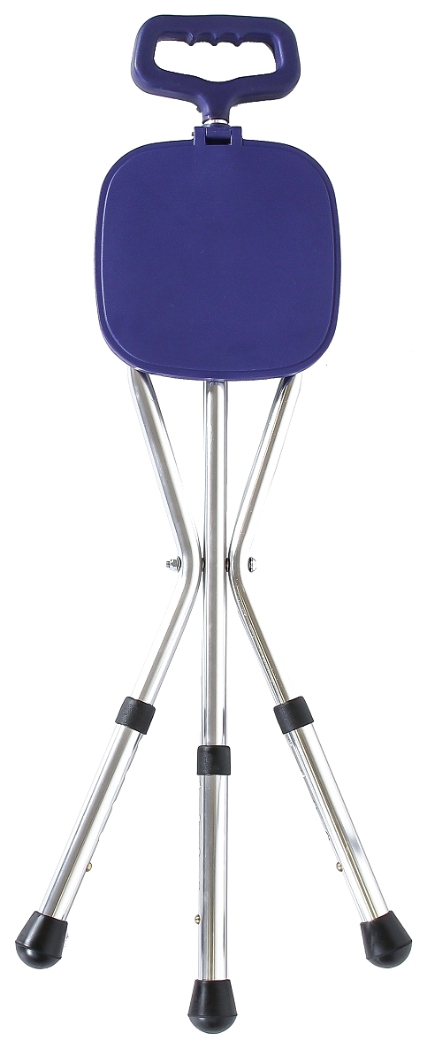 фото Трость-стул складная, с регулируемой высотой, металлическая amrus amcs37 amrus enterprises