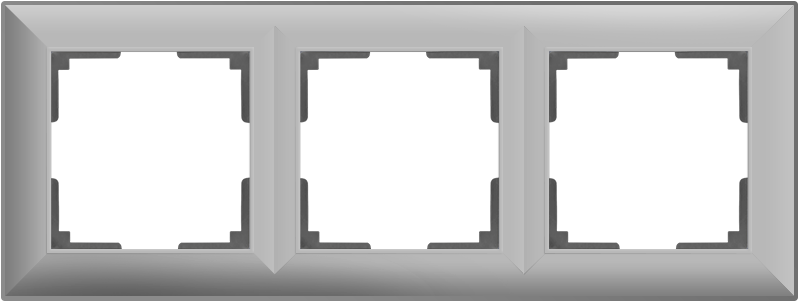 

Рамка для выключателя Werkel WL14-Frame-03 a038847 серебряный, Серебристый, Fiore2