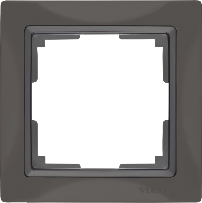 Рамка для выключателя Werkel WL03-Frame-01 a036698 серо-коричневый