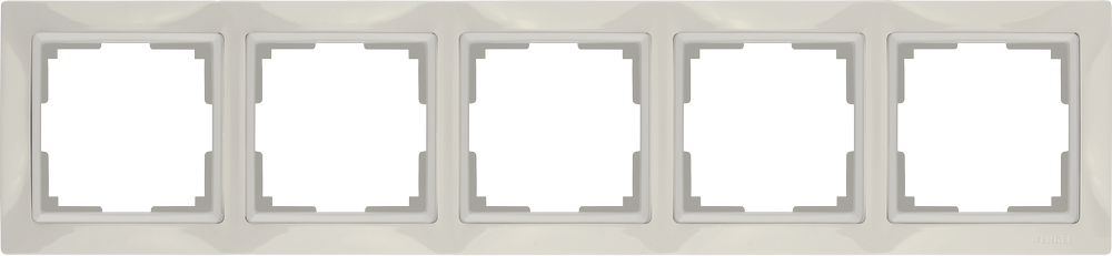 

Рамка для выключателя Werkel WL03-Frame-05 a036634 слоновая кость, Белый