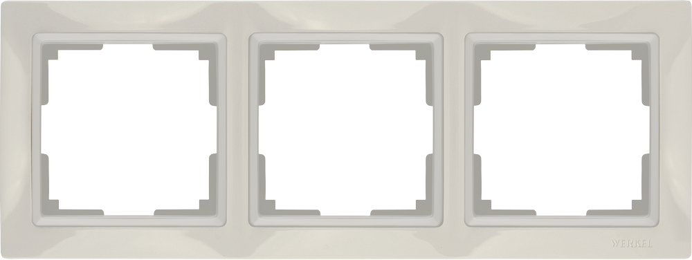 

Рамка для выключателя Werkel WL03-Frame-03 a036632 слоновая кость, Белый, Snabb Basic2