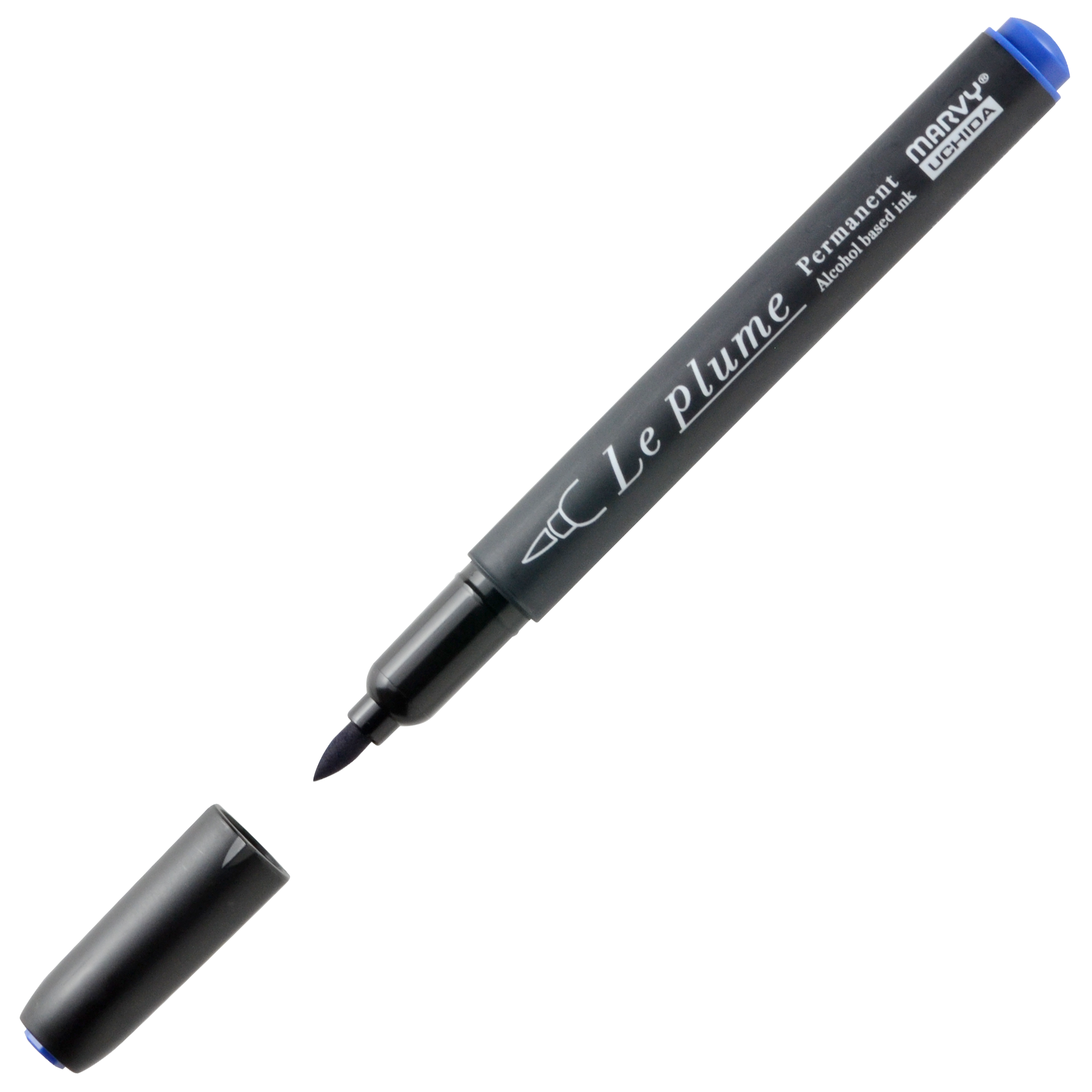 

Маркер перманентный Marvy с наконечником кисть COBALT BLUE MAR3000/BV728 синий