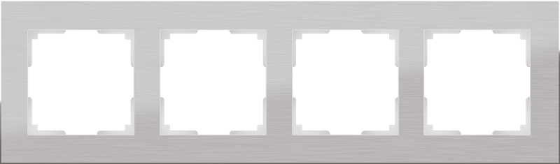 

Рамка для выключателя Werkel WL11-Frame-04 a033742, Серый, Аluminium2
