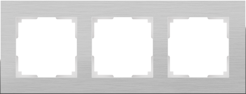 

Рамка для выключателя Werkel WL11-Frame-03 a033741, Серый, Аluminium2