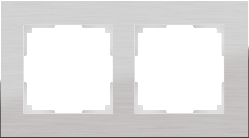 

Рамка для выключателя Werkel WL11-Frame-02 a033740, Серый, Аluminium2