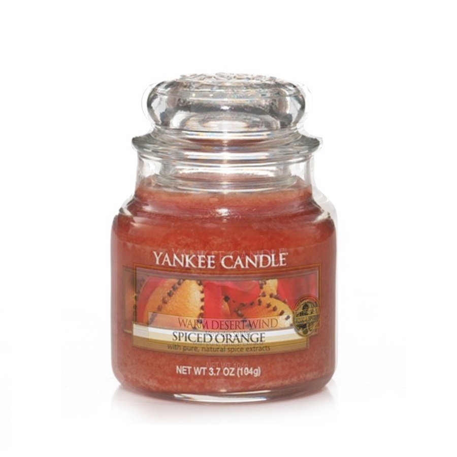 фото Свеча yankee candle spiced orange small jar candle