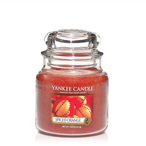 фото Свеча yankee candle spiced orange medium jar candle