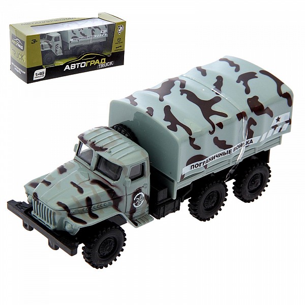 

Инерционный грузовик "Пограничные войска", 1:48 Автоград