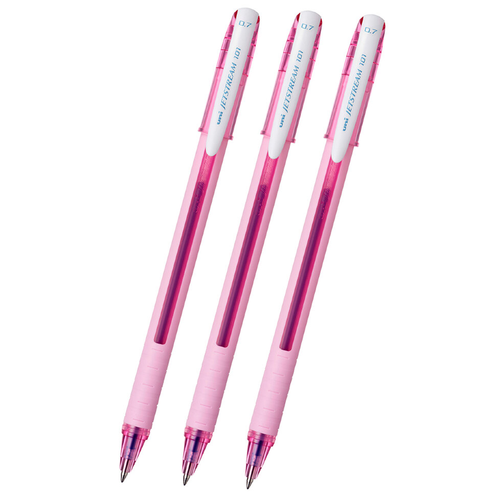 

Набор ручек шариковых UNI Jetstream SX-101-07FL, синие, 0,7 мм, 3 шт.