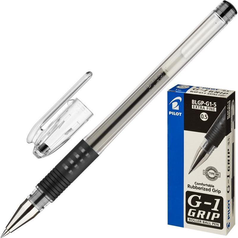 

Ручка гелевая Pilot BLGP-G1-5, черная, 0,5 мм, 1 шт.