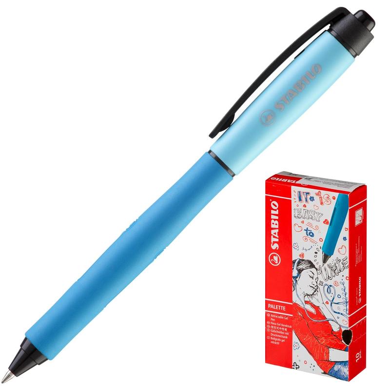 Ручка гелевая Stabilo Palette XF 268/3-41-1, синяя, 0,35 мм, 1 шт.