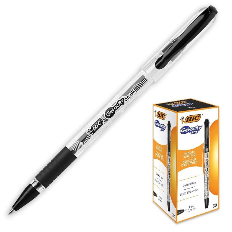 Ручка гелевая BIC Gel-Ocity Stic CEL1010266, черная, 0,5 мм, 1 шт.