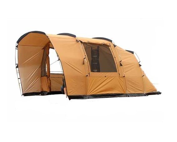 фото Палатка coolwalk 5238, кемпинговая, 4 места, коричневый